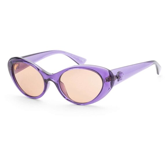 Versace Accessories - Versace Women's Purple Oval Sunglasses
